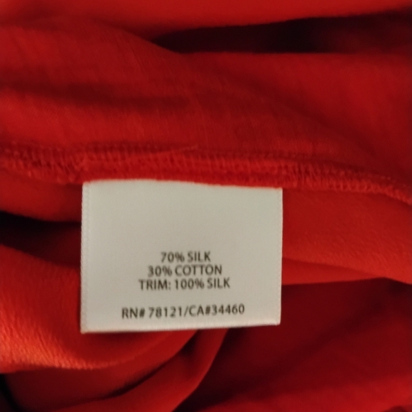 EILEEN FISHER Silk & Organic Cotton Midi Dress | Ethical Luxe Retails for $248 - Picture 5 of 5